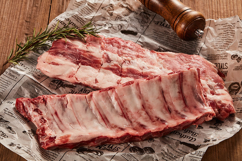 冷冻伊比利亚黑猪脊排